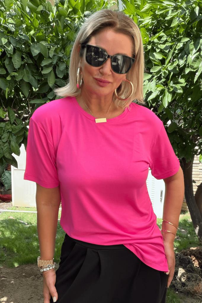 Orka Fuşya T-shirt
