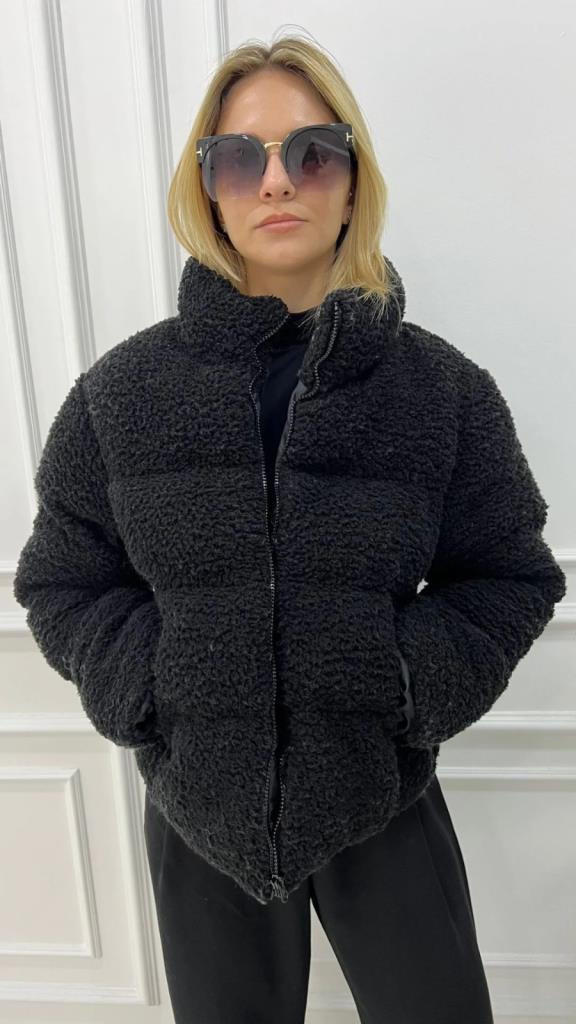 Pungy Kadın Siyah Mont