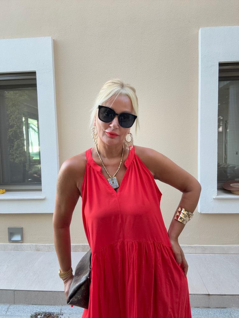 Racce Kırmızı Elbise