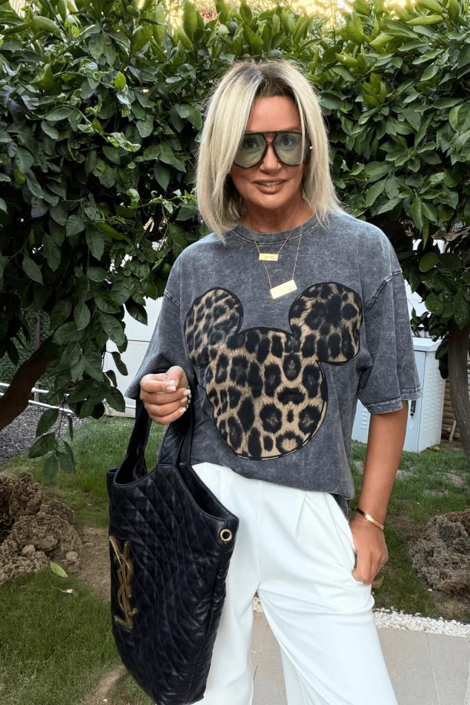 Rebel Oversize Thsirt Antrasit