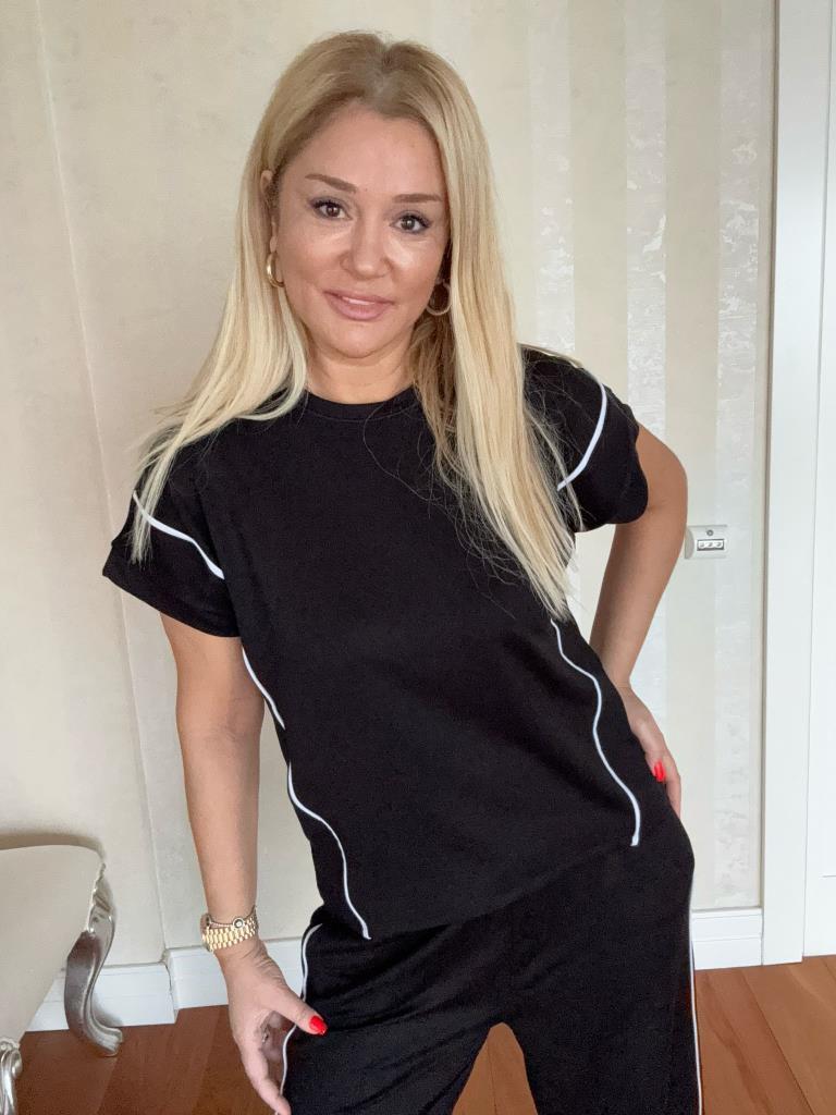 Rex Siyah Biyeli Takım