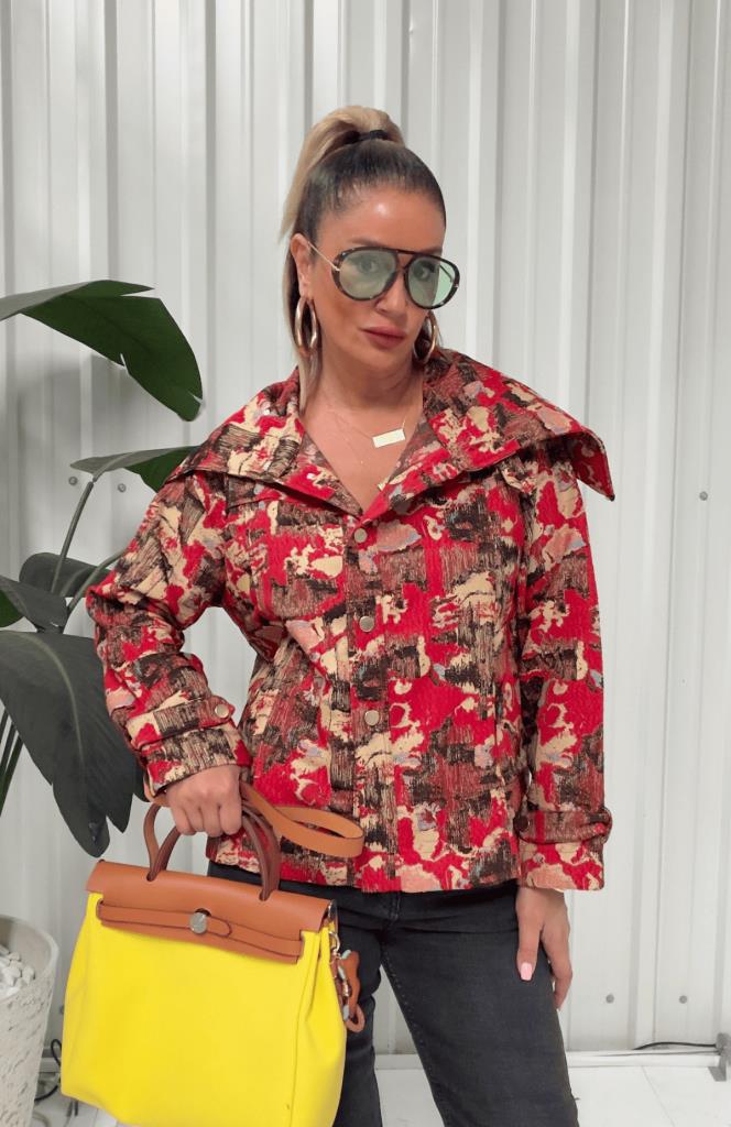 Rosella Desenli Ceket