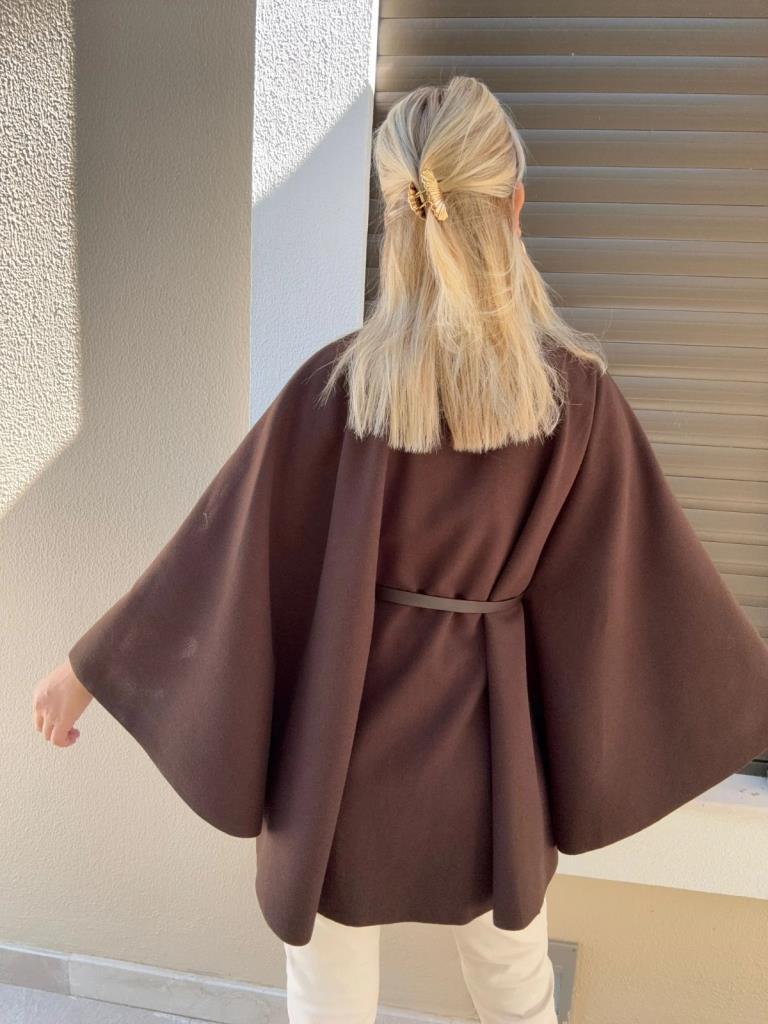 Sowa Kahverengi Kaşe Panço