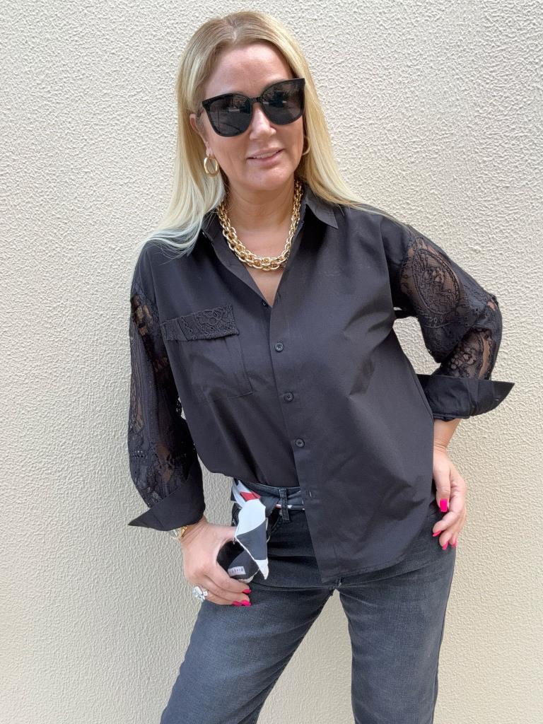 Tanley Siyah Gömlek