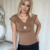 Tilda Camel Ajurlu Triko
