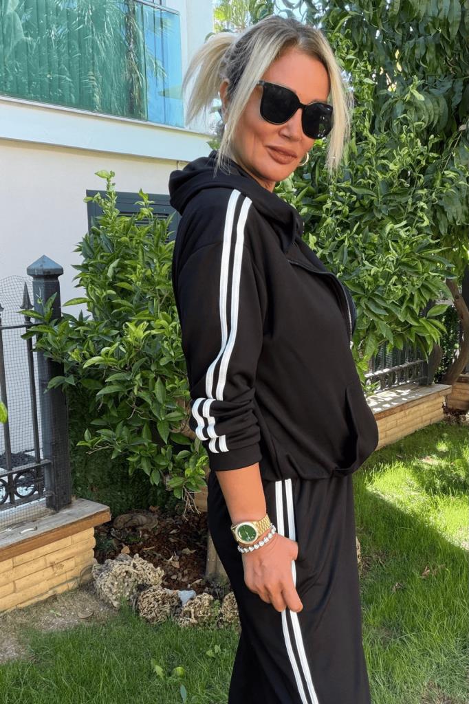Tyna Modal Ceketli Takım Siyah
