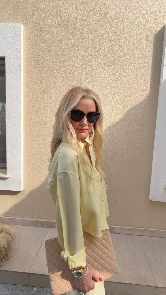 Urban Layer Sarı Gömlekli Elbise