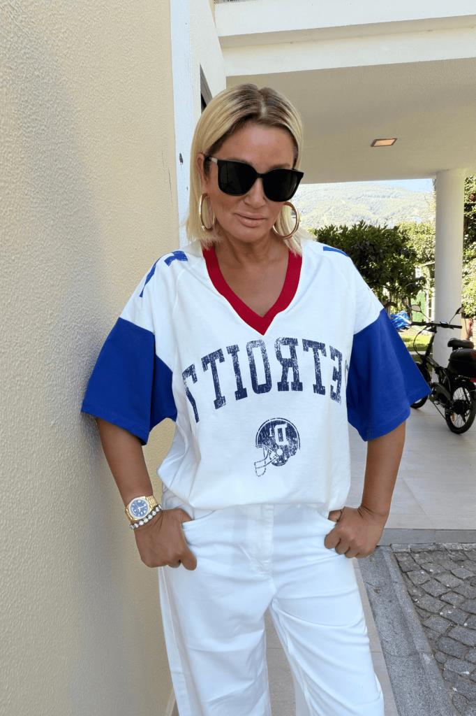Vintage Oversize Thsirt Kırmızı