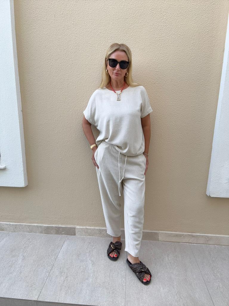 Warde Kadın Bej Takım