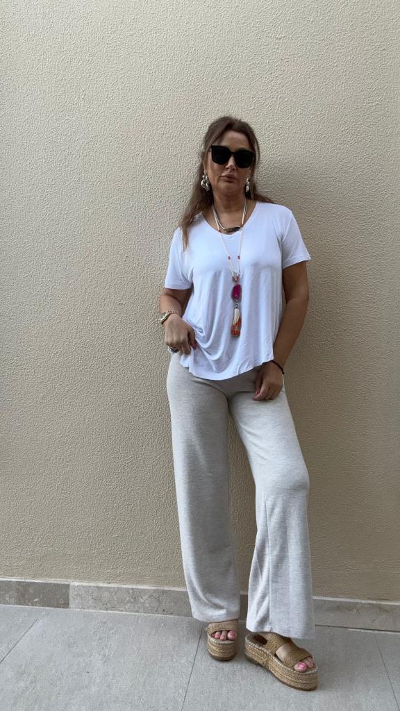 Wick Bej Triko Pantolon