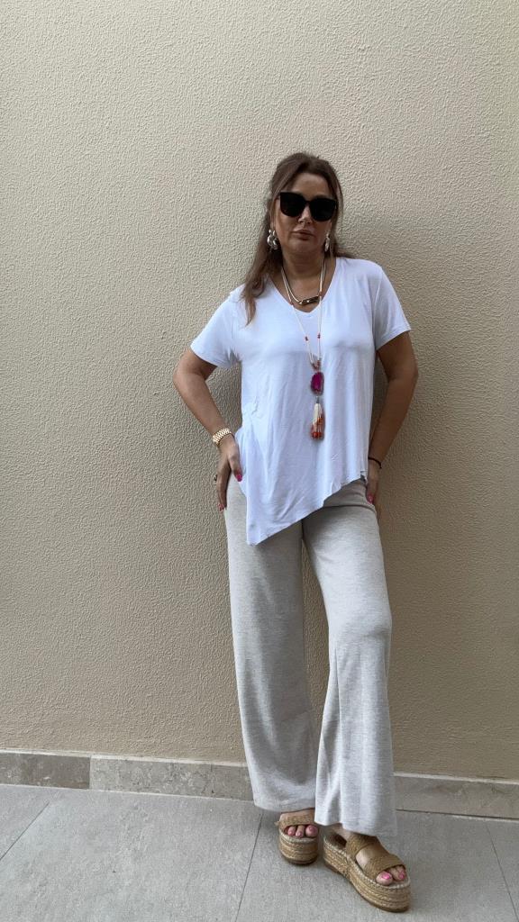 Wick Bej Triko Pantolon