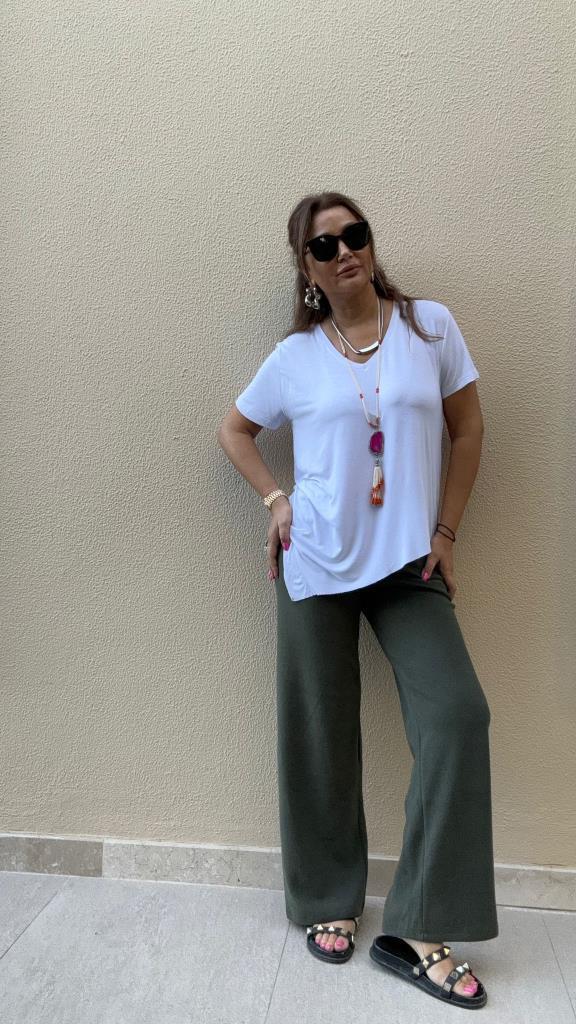 Wick Haki Triko Pantolon