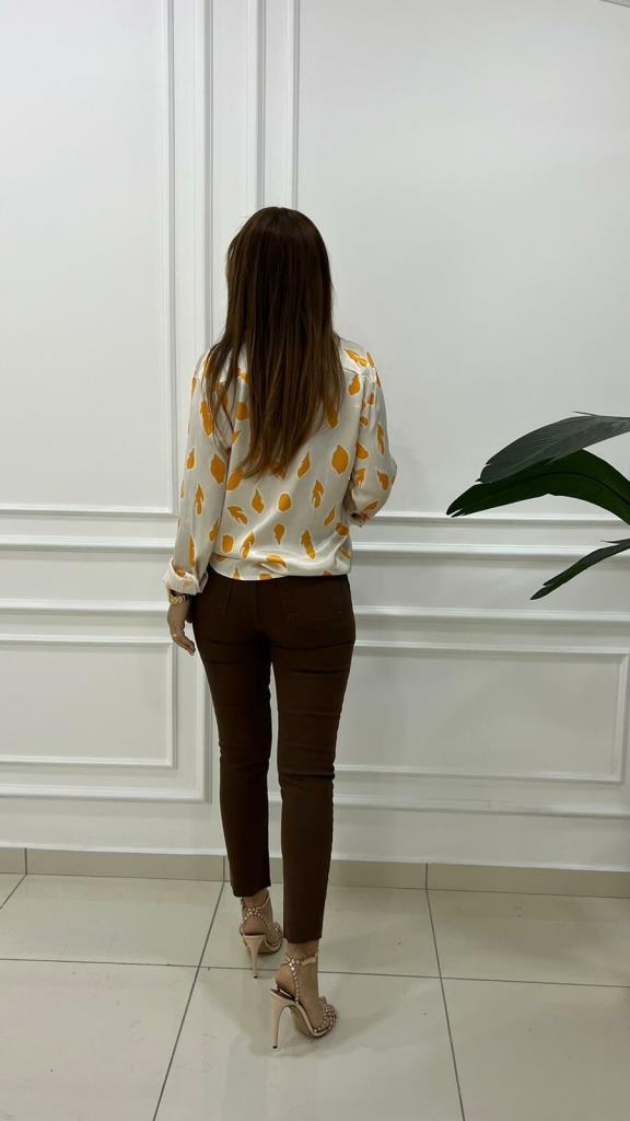 Wiens Kadın Kahve Pantolon