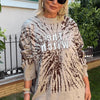 Witch Oversize Triko Takım Vizon