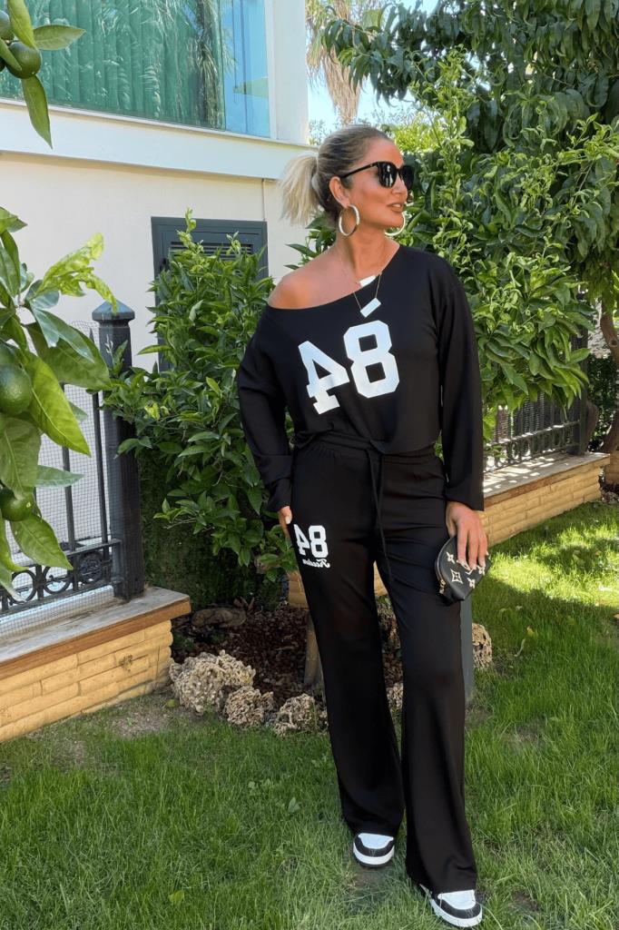 Yeska Modal Takım Siyah