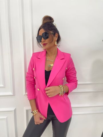 Ketty Fuşya Blazer