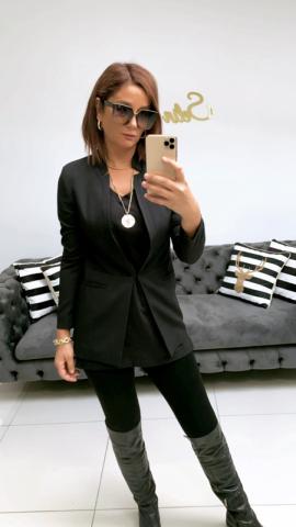 Eka Siyah Blazer