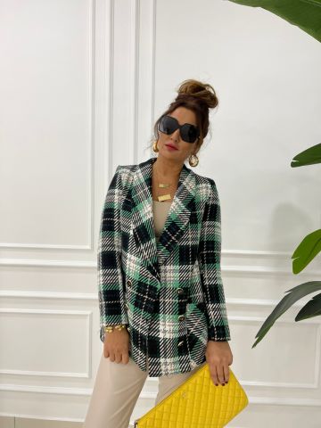 Lorena Yeşil Blazer