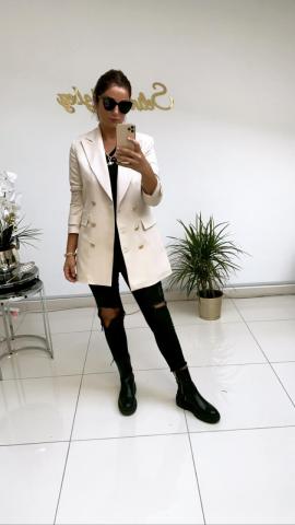 Ruth Taş Rengi Blazer